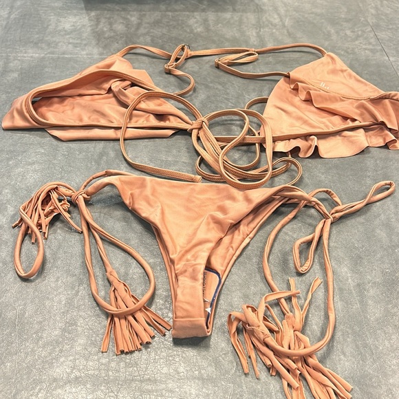 Two Piece Mafia Fringe Bikini - Picture 3 of 4